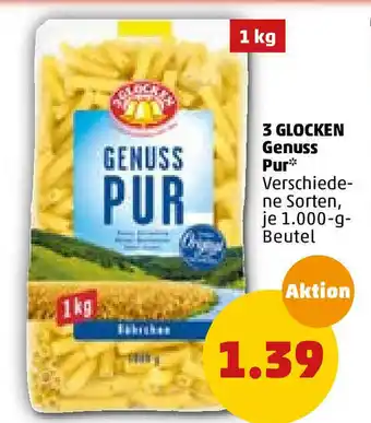 PENNY 3 Glocken Genuss Pur 1000g Angebot