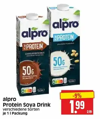 Edeka Herkules Alpro Protein Soya Drink 1L Angebot