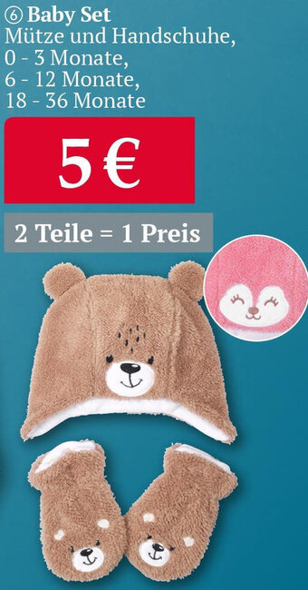Woolworth Baby Set Angebot