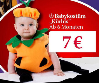 Woolworth Babykostüm Kürbis Angebot