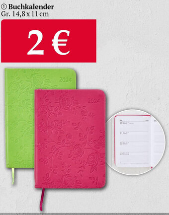 Woolworth Buchkalender Gr. 14,8 x 11 cm Angebot