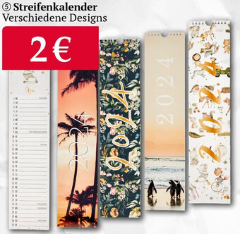 Woolworth Streifenkalender Angebot