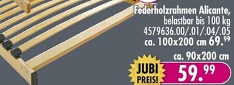 Möbel Boss Federholzrahmen Alicante Angebot