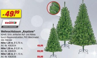 toom Baumarkt Weihnachtsbaum Keystone Angebot