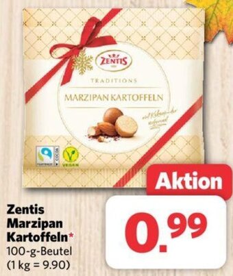 Combi Zentis Marzipan Kartoffeln 100 g Beutel Angebot