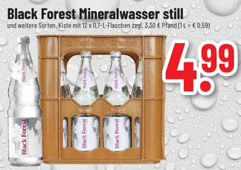 trinkgut Black Forest Mineralwasser still 12*700ml Angebot