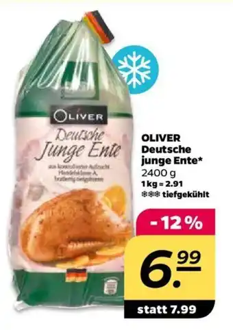 NETTO Oliver Deutsche Junge Ente 2400 g Angebot