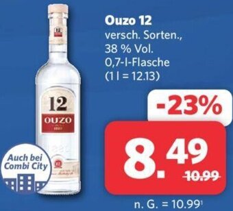 Combi Ouzo 12, 0,7 L Flasche Angebot