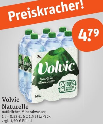 tegut Volvic Naturelle 6x1,5 L Angebot