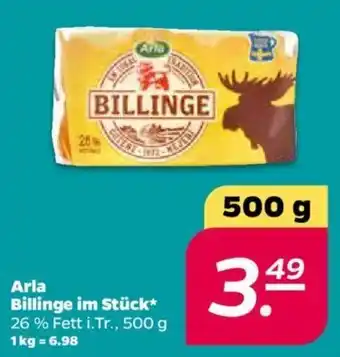 NETTO Arla Billinge im Stück 500g Angebot