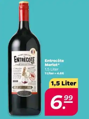 NETTO Entrecôte Merlot 1,5 L Angebot