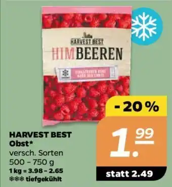 NETTO Harvest Best Obst 500-750g Angebot