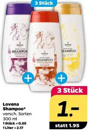 NETTO Lovena Shampoo 300ml Angebot