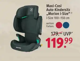 Rossmann Maxi-cosi Auto-kindersitz „morion I-size” Angebot