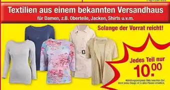 Zimmermann Textilien Aus Einem Bekanneten Versandhaus Angebot