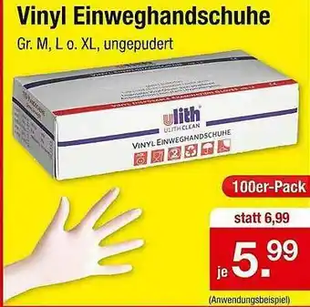 Zimmermann Vinyl Einweghandschuhe Angebot