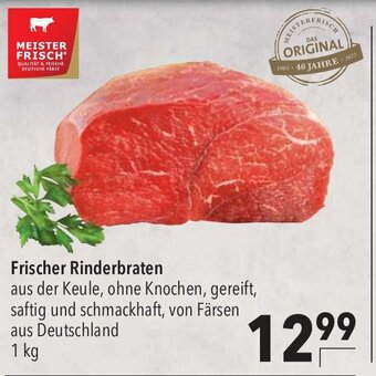 CITTI Markt Frischer Rinderbraten 1kg Angebot