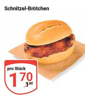 Globus Schnitzel-Brötchen Angebot