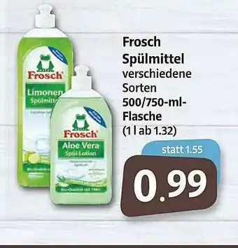 Markant Frosch Spülmittel Angebot