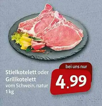 Markant Stielkotelett Oder Grillkotelett Angebot