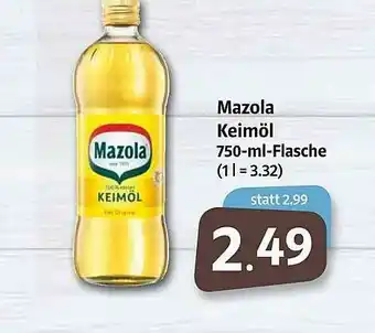 Markant Mazola Keimöl Angebot