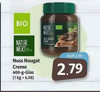 Markant Nuss Nougat Creme Natur Wert Bio Angebot