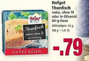 Markant Hofgut Thunfisch Angebot