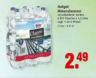 Markant Hogut Mineralwasser Angebot