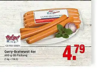 Markant Curry-bratwurst 4er Hofgut Angebot