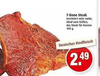 Markant T-bone Steak Angebot