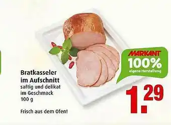 Markant Bratkasseler Im Aufschnitt Angebot