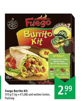 Marktkauf Fuego Burritos Kit Angebot