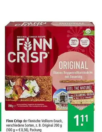 Marktkauf Finn Crisp Angebot