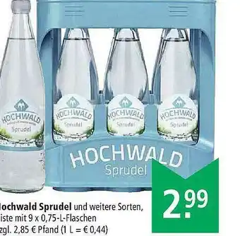 Marktkauf Hochwald Sprudel Angebot