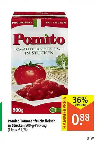 Marktkauf Pomito Tomatenfruchtfleisch Angebot