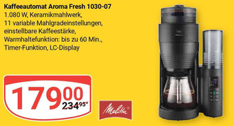 Globus Melitta Kaffeeautomat Aroma Fresh 1030-07 Angebot