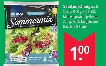 Marktkauf Salatmischung Angebot