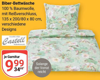 Globus Castell Biber-Bettwäsche Angebot