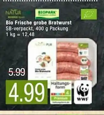 Marktkauf Bio Frische Grobe Bratwurst Angebot