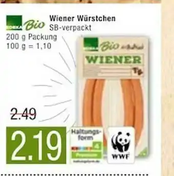 Marktkauf Edeka Bio Wiener Würstchen Angebot