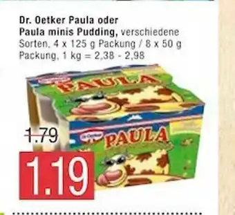 Marktkauf Dr Oetker Paula Oder Paula Minis Pudding Angebot