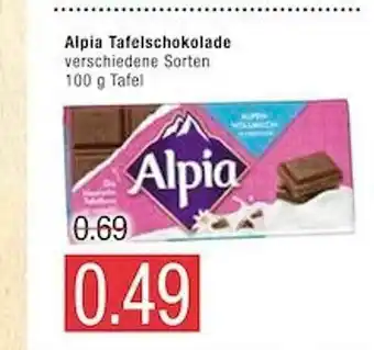 Marktkauf Alpia Tafelschokolade Angebot