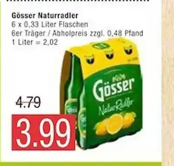 Marktkauf Gösser Naturradler Angebot