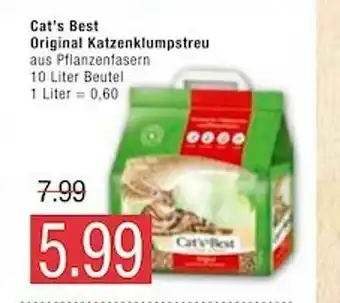 Marktkauf Cat's Best Original Katzenklumpstreu Angebot