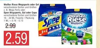 Marktkauf Weißer Riese Megaperls Oder Gel Oder Spee Megaperls, Gel Oder Caps Angebot