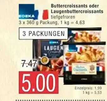 Marktkauf Edeka Buttercroissants Oder Laugenbuttercroissants Angebot