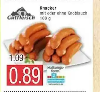 Marktkauf Gutfleisch Knacker Angebot