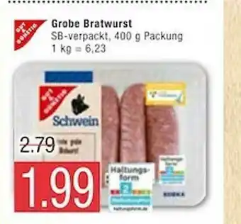 Marktkauf Gut & Günstig Grobe Bratwurst Angebot