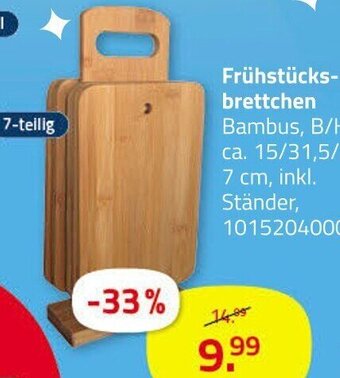 ROLLER Frühstücksbrettchen Angebot