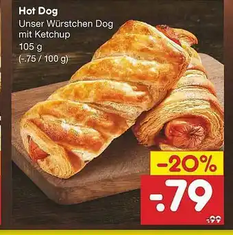 Netto Marken-Discount Hot Dog Angebot